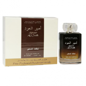 Ameer Al Oudh, Eau de Parfum, 100 ml + Déodorant 50ml, Lattafa Perfumes