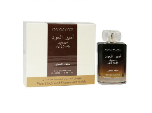 Ameer Al Oudh, Eau de Parfum, 100 ml + Déodorant 50ml, Lattafa Perfumes
