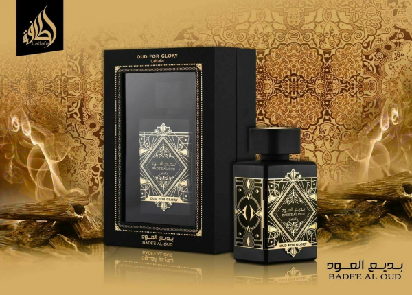 Oud for Glory, Bade'e Al Oud, Eau de parfum, 100 ml, Lattafa Perfumes – Image 2