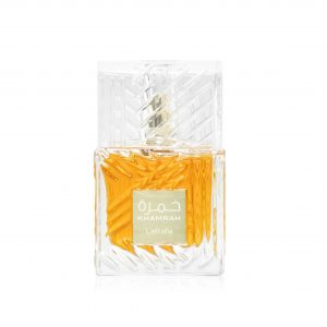 Plongez dans un monde de luxe et de décadence avec Khamrah, une création exquise de la parfumerie.